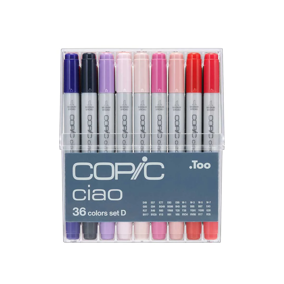 COPIC® Ciao 36PC Marker Set D - Image 2