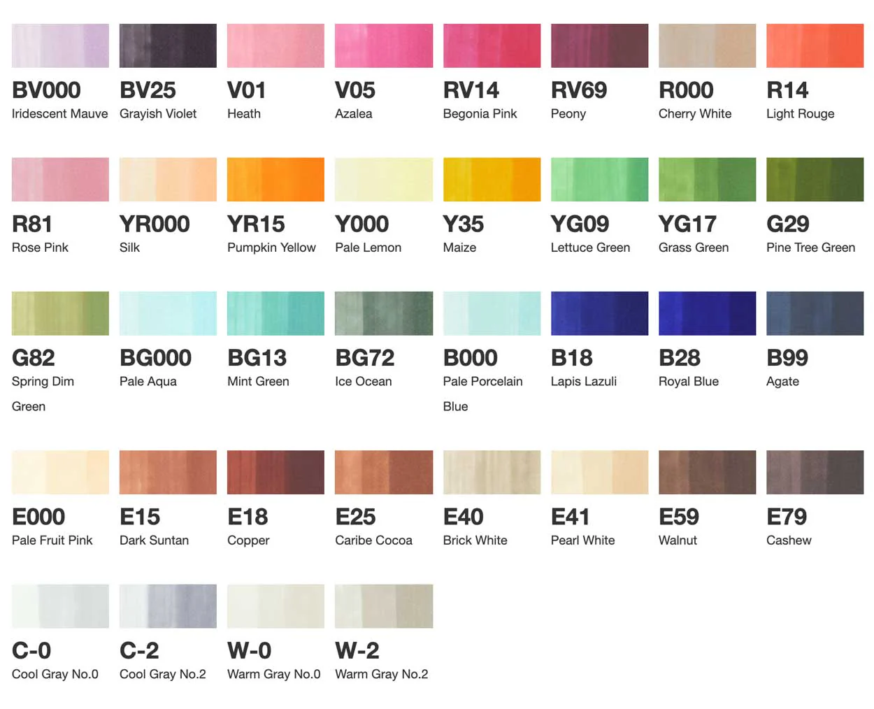 COPIC® Ciao 36PC Marker Set E - Image 6