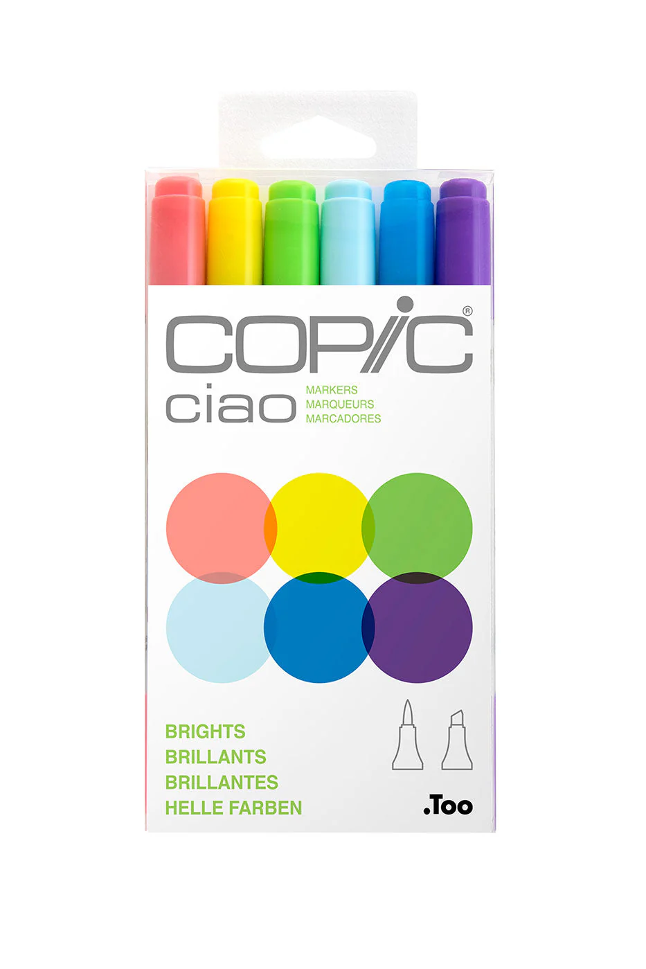 COPIC® Ciao Brights 6PC Set