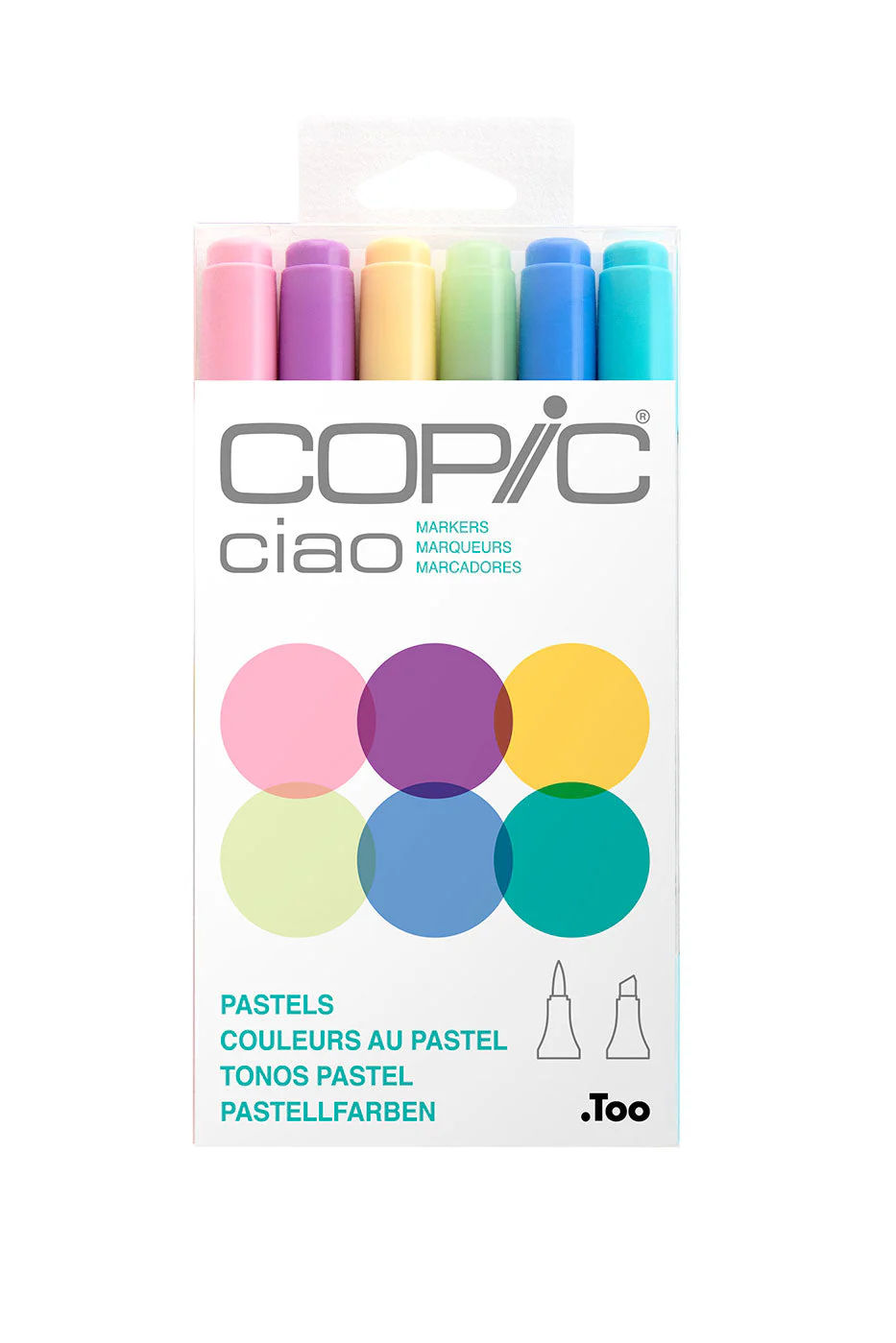 COPIC® Ciao Pastels 6PC Set
