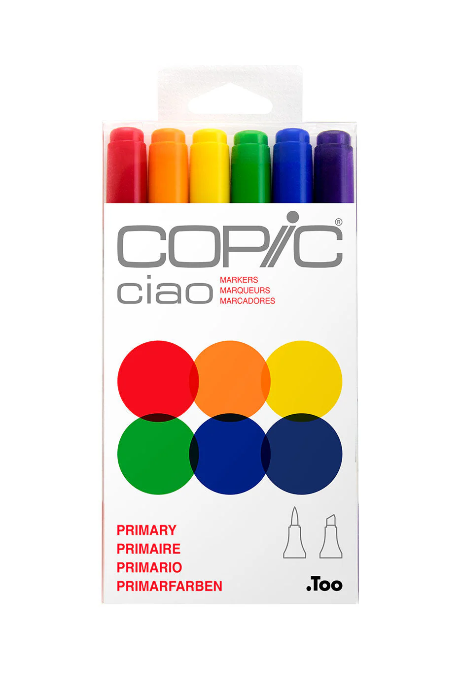 COPIC® Ciao Primary 6PC Set