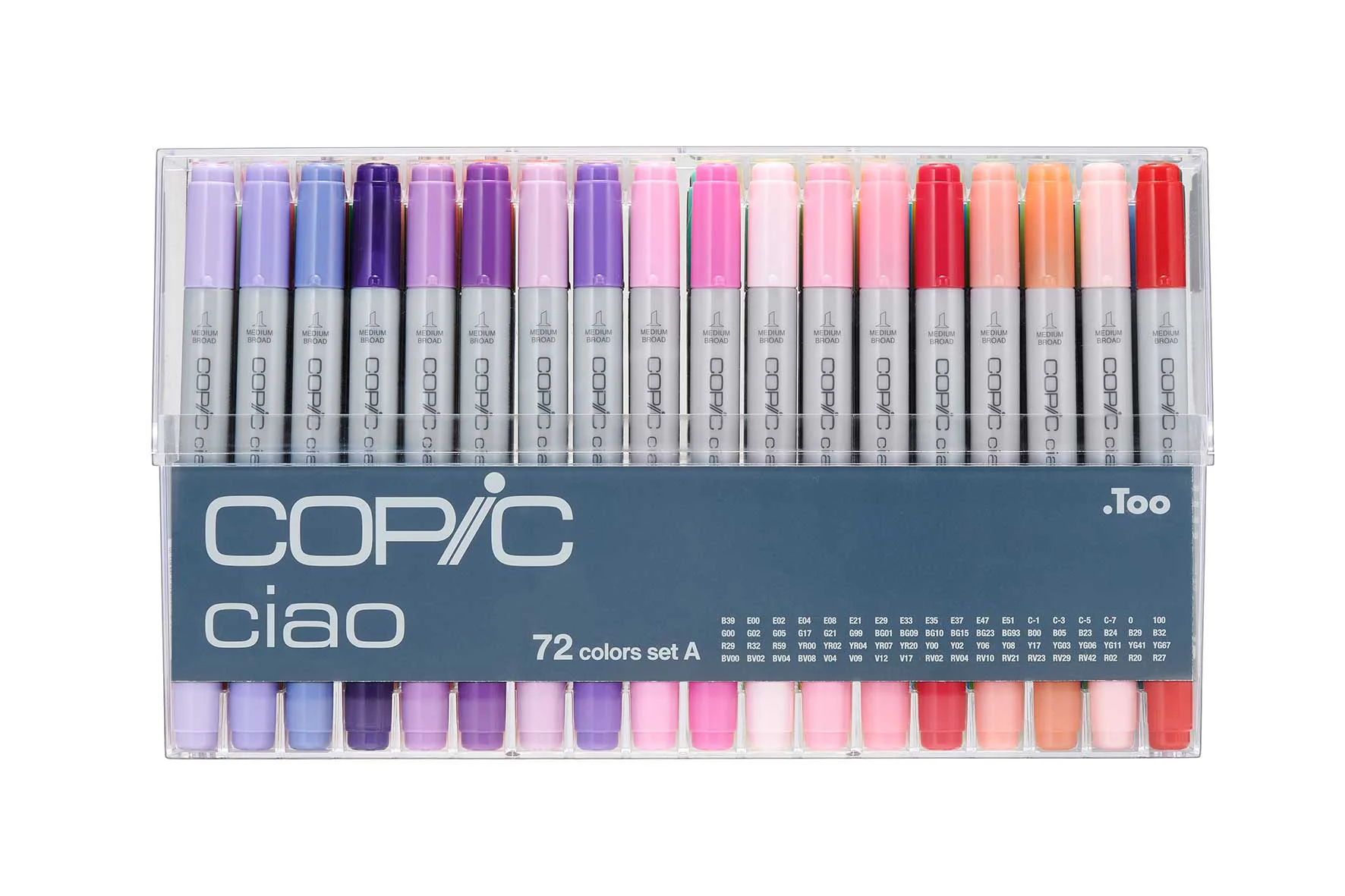 COPIC® Ciao 72PC Marker Set A - Image 2