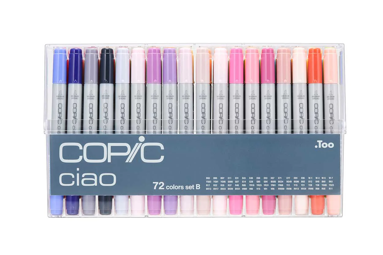 COPIC® Ciao 72PC Marker Set B - Image 2