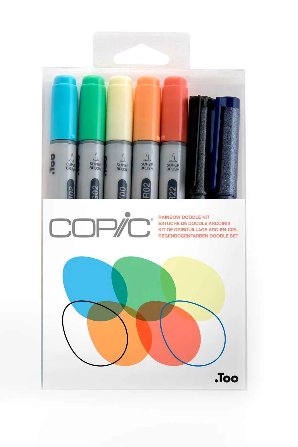 COPIC® Ciao Rainbow Doodle Kit