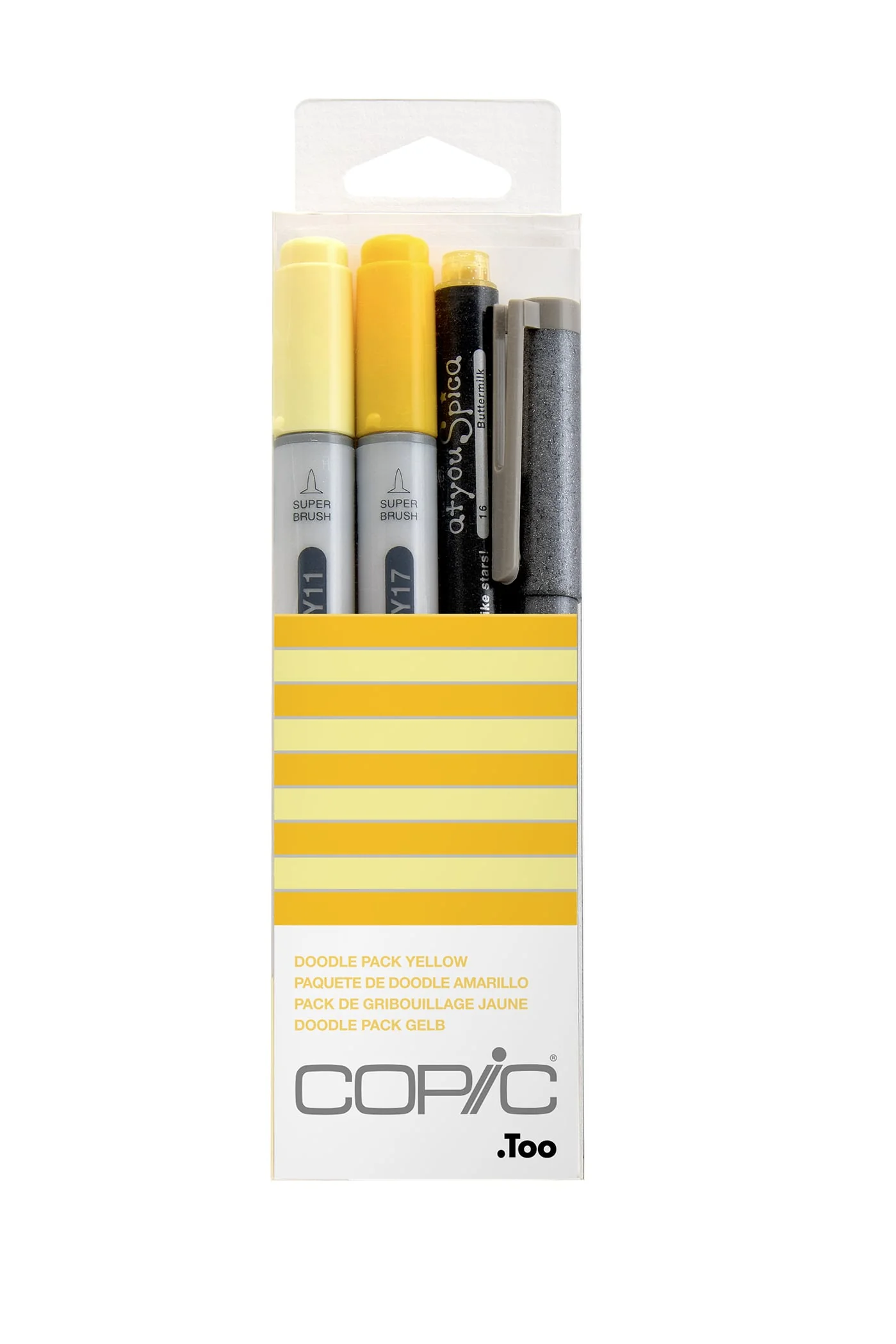 COPIC® Ciao Yellow Doodle Kit