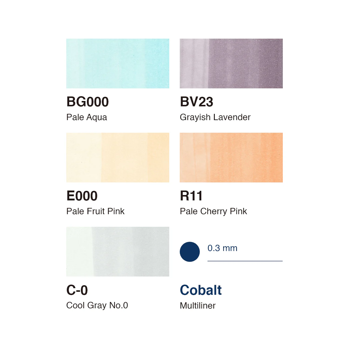 COPICĀ® Ciao: Illustration Mini Cool Set - Image 3