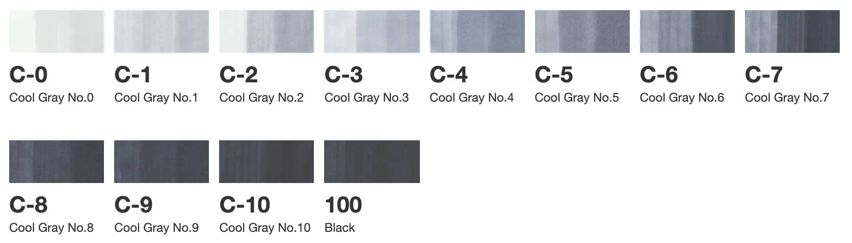 COPIC® Classic Cool Gray 12PC Set - Image 6