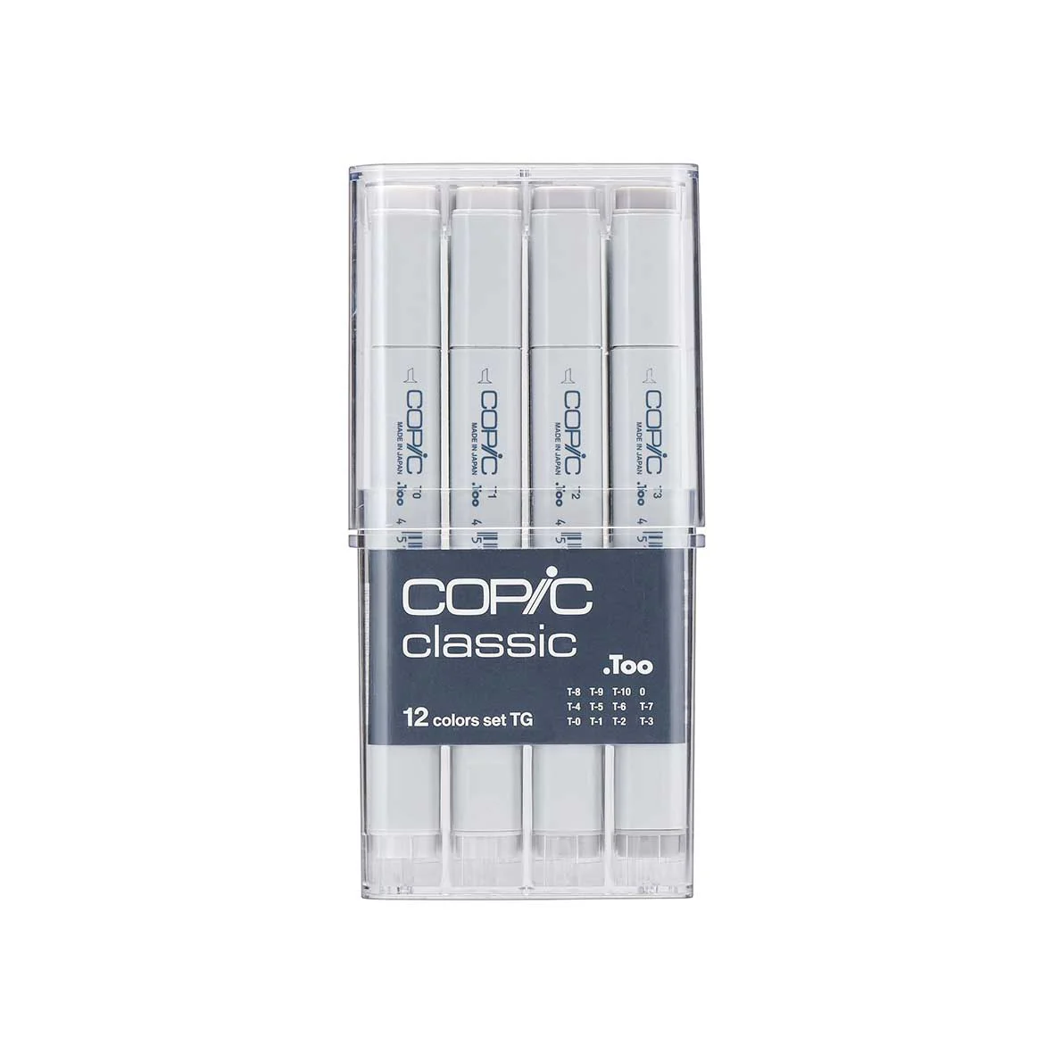 COPIC® Classic Toner Gray 12PC Set - Image 2