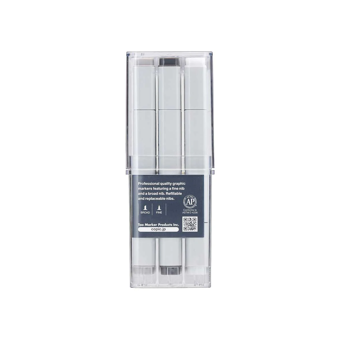 COPIC® Classic Toner Gray 12PC Set - Image 5