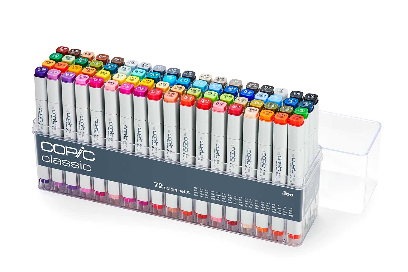 COPIC® Classic 72PC Marker Set A