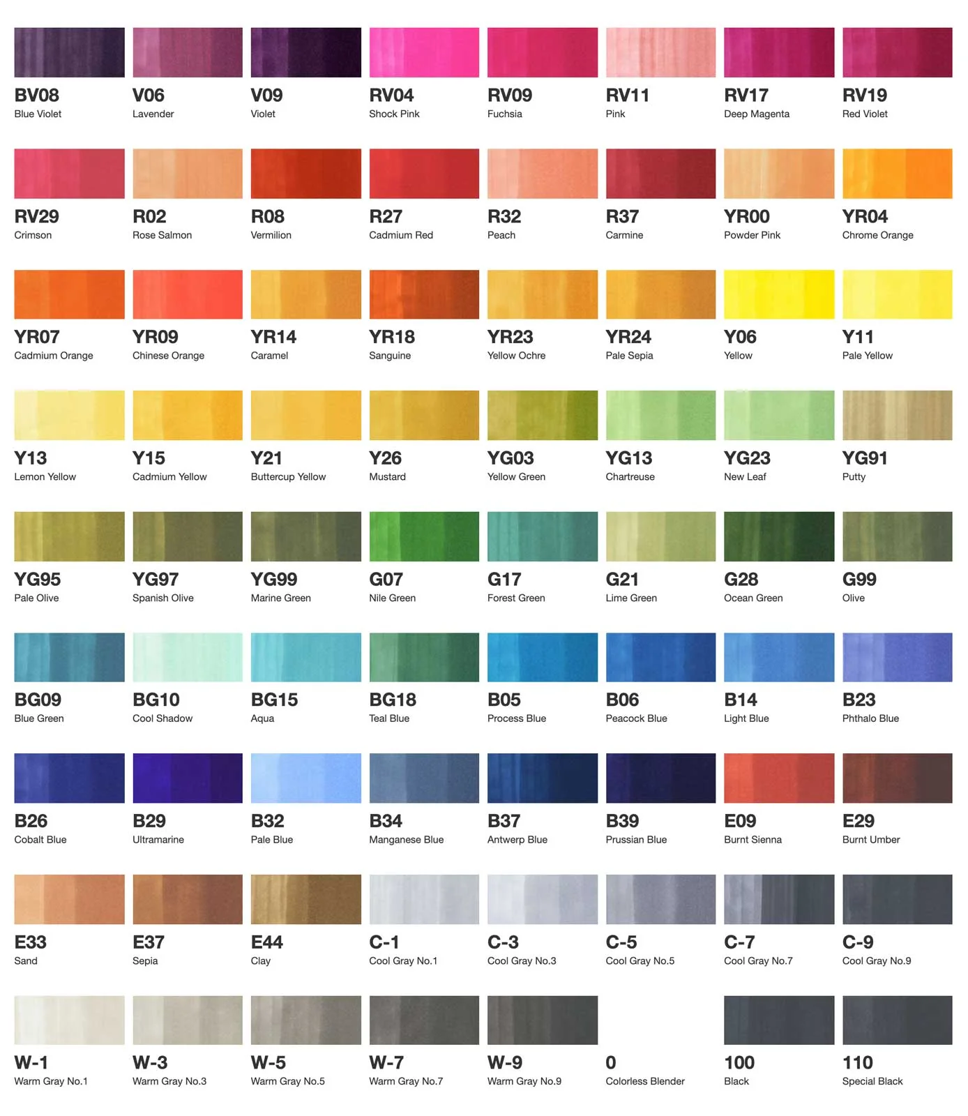 COPIC® Classic 72PC Marker Set A - Image 6