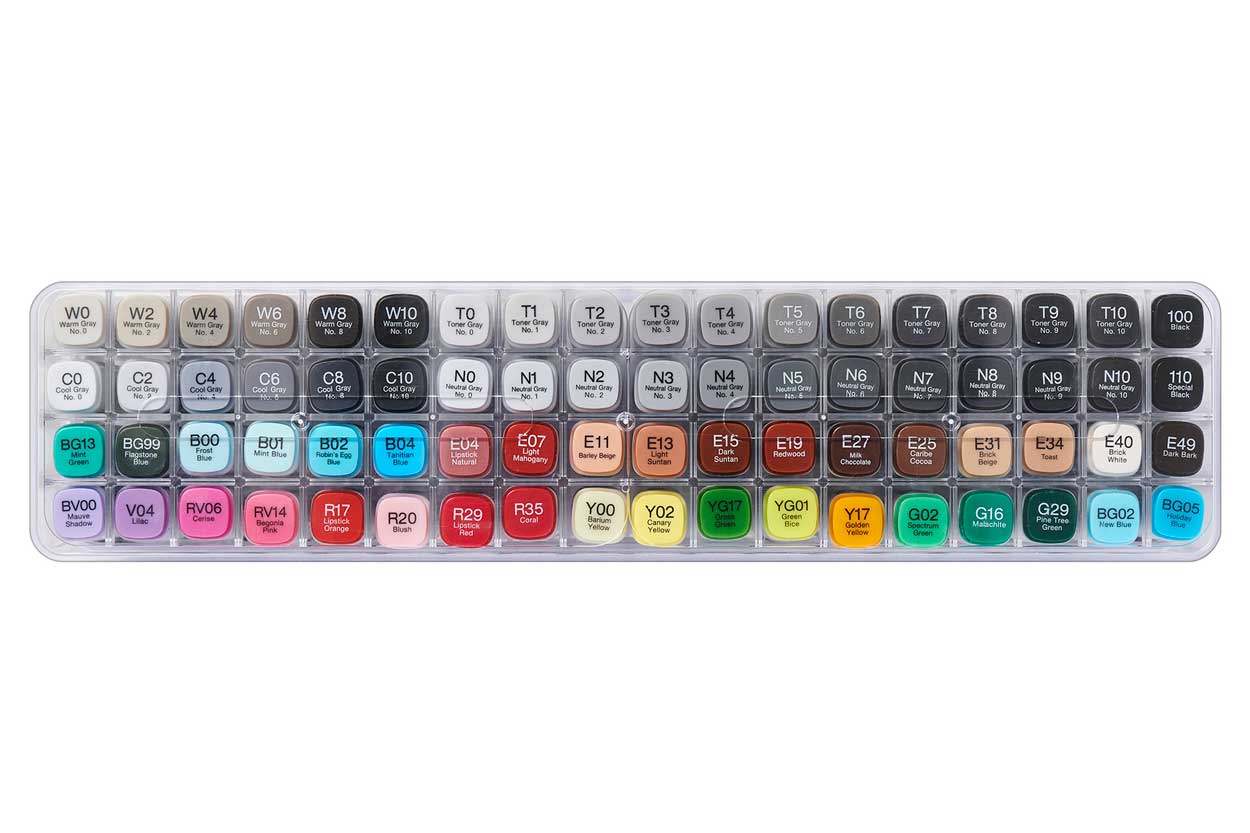 COPIC® Classic 72PC Marker Set B - Image 3