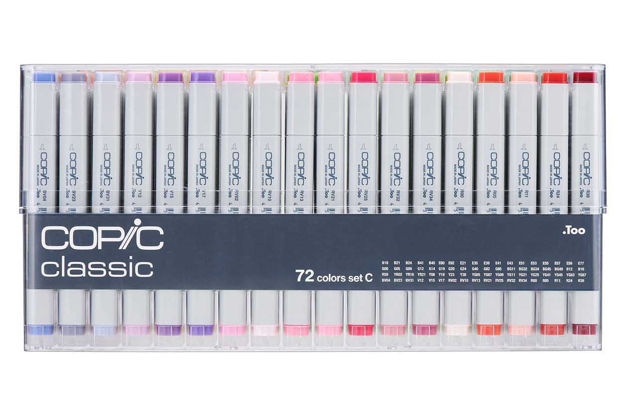 COPIC® Classic 72PC Marker Set C - Image 2