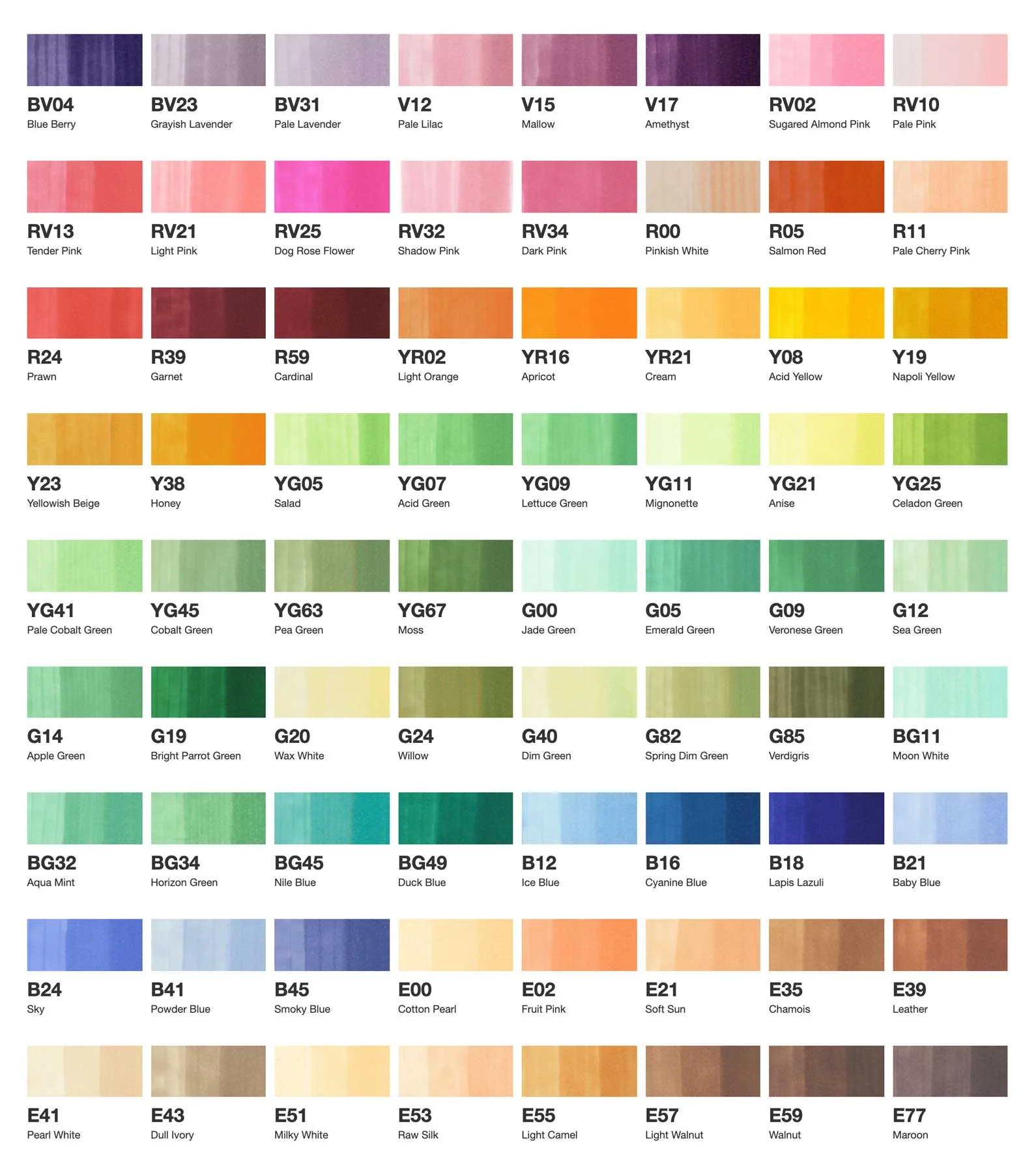 COPIC® Classic 72PC Marker Set C - Image 6