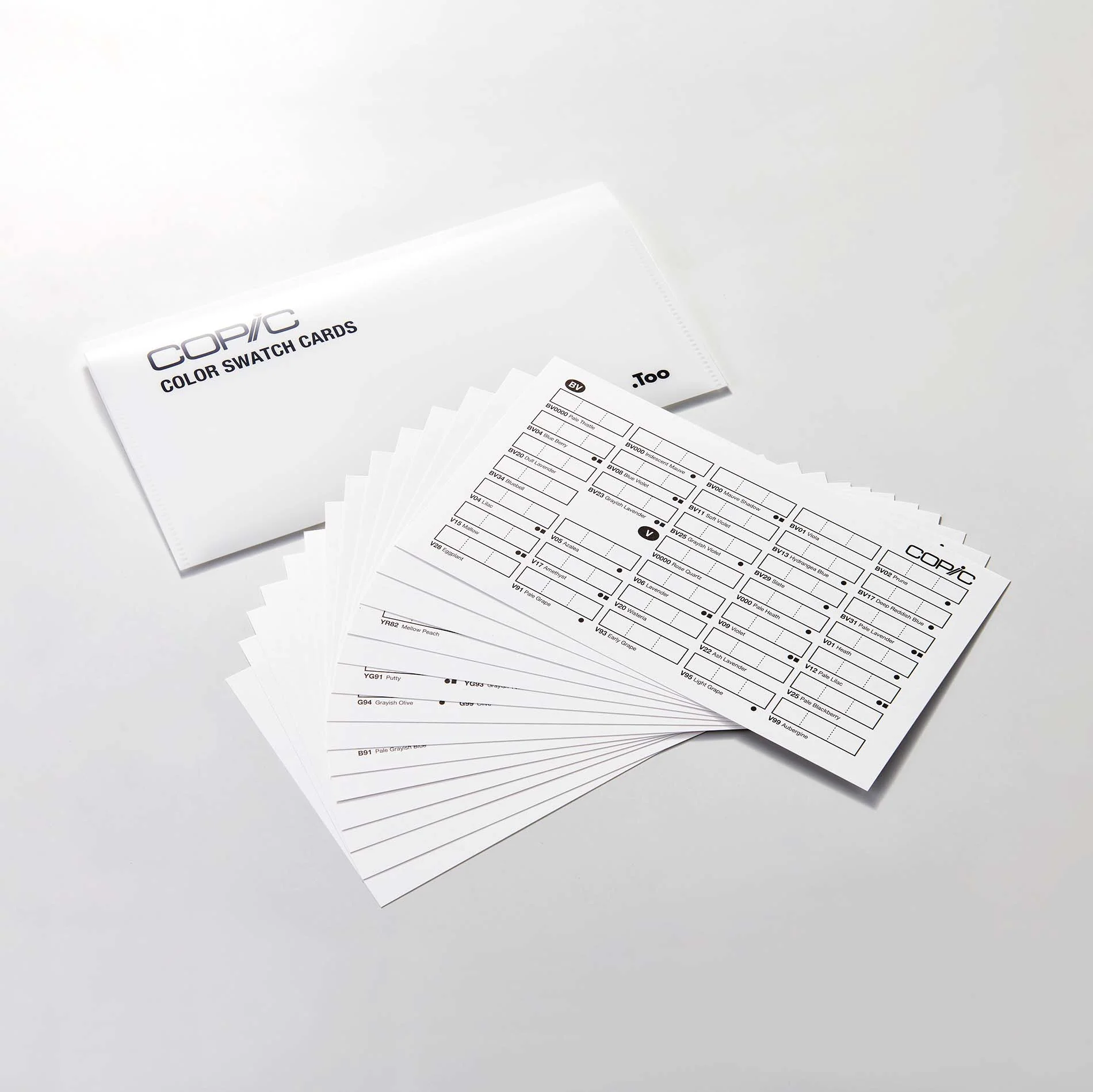 COPIC® Color Swatch Cards - Image 2