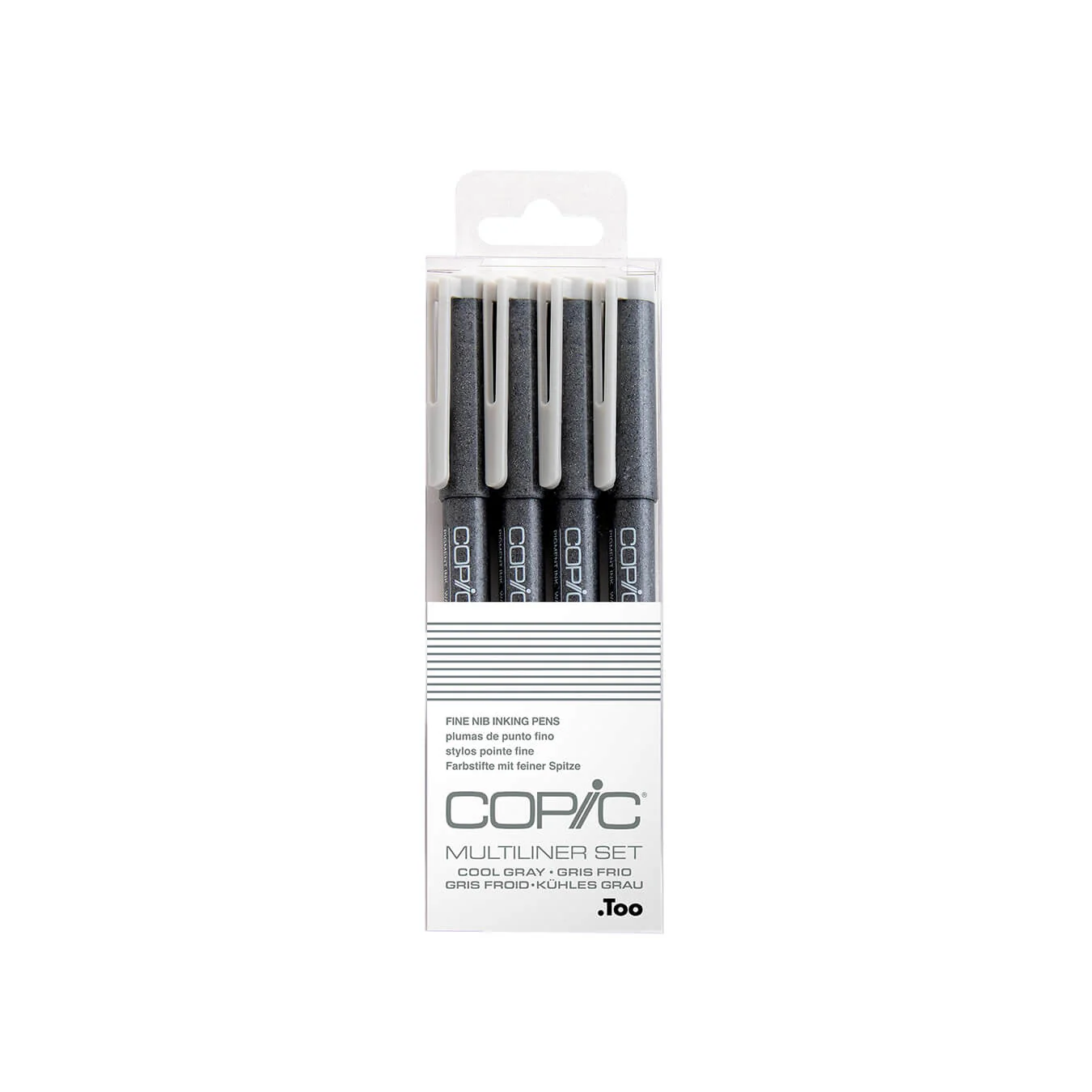 COPIC® Multiliner Cool Gray 4PC Set