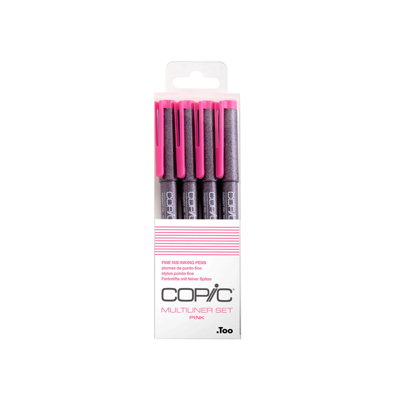 COPIC® Multiliner Pink 4PC Set