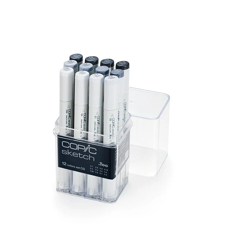 COPIC® Sketch Cool Gray 12PC Set
