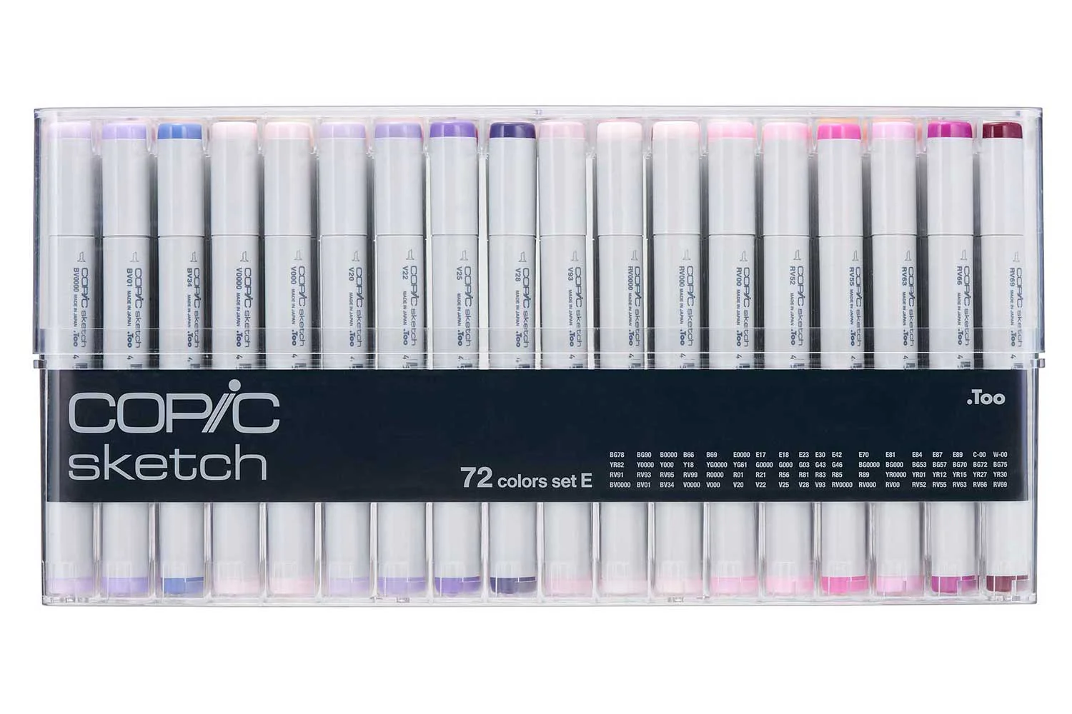 COPIC® Sketch 72PC Marker Set E - Image 2