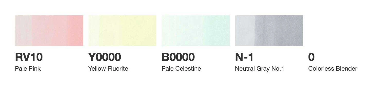 COPIC® Sketch Blending Basics 6PC Set - Image 2