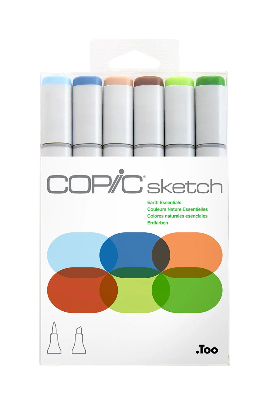 COPIC® Sketch Earth Essentials 6PC Set
