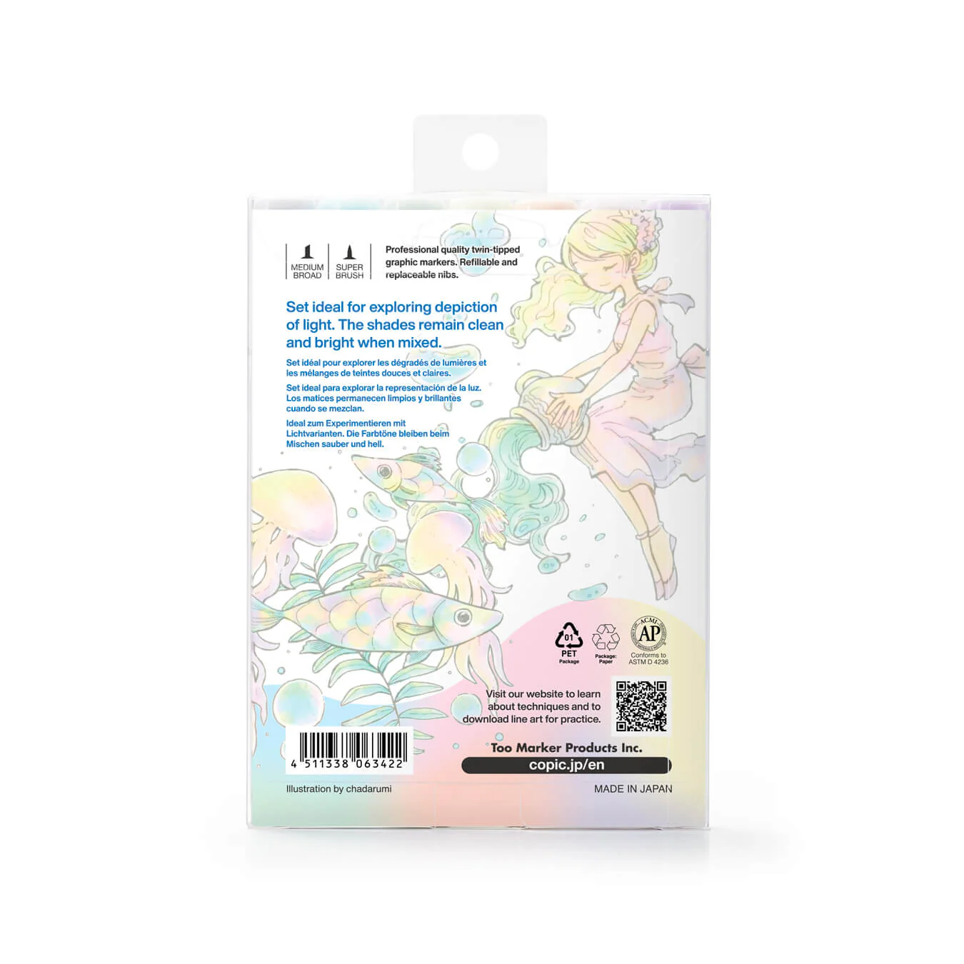 COPIC® Sketch: Limited Edition Airy Tones 6+1 Set - Image 2