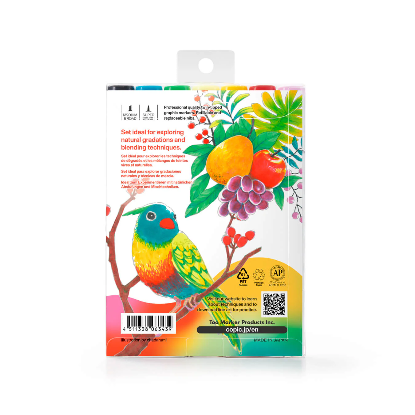 COPIC® Sketch: Limited Edition Vibrant Tones 6+1 Set - Image 2